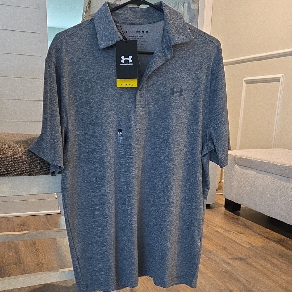 Under Armour Men's Heathered Polo Shirt